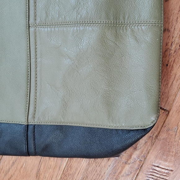 Tignanello Olive and Black Women's Tote Bag - Picture 5 of 8